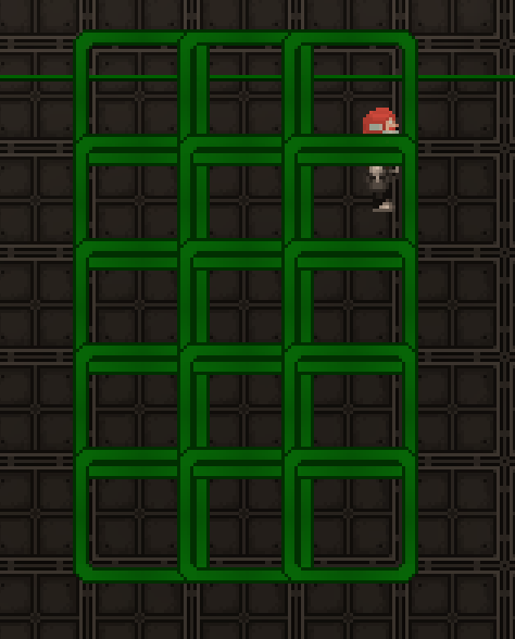 Brush placing multiple tiles